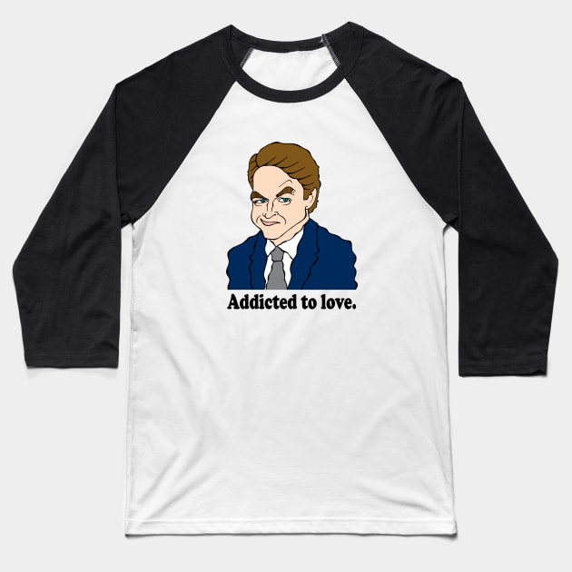 ROBERT PALMER FAN ART!! Baseball T-Shirt by cartoonistguy